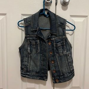 Cropped Express Jean jacket